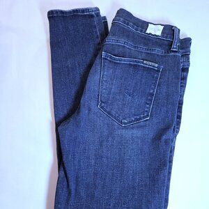 NWT Hudson Jeans Natalie Midrise Super Skinny Ankle Dark Wash Size 28